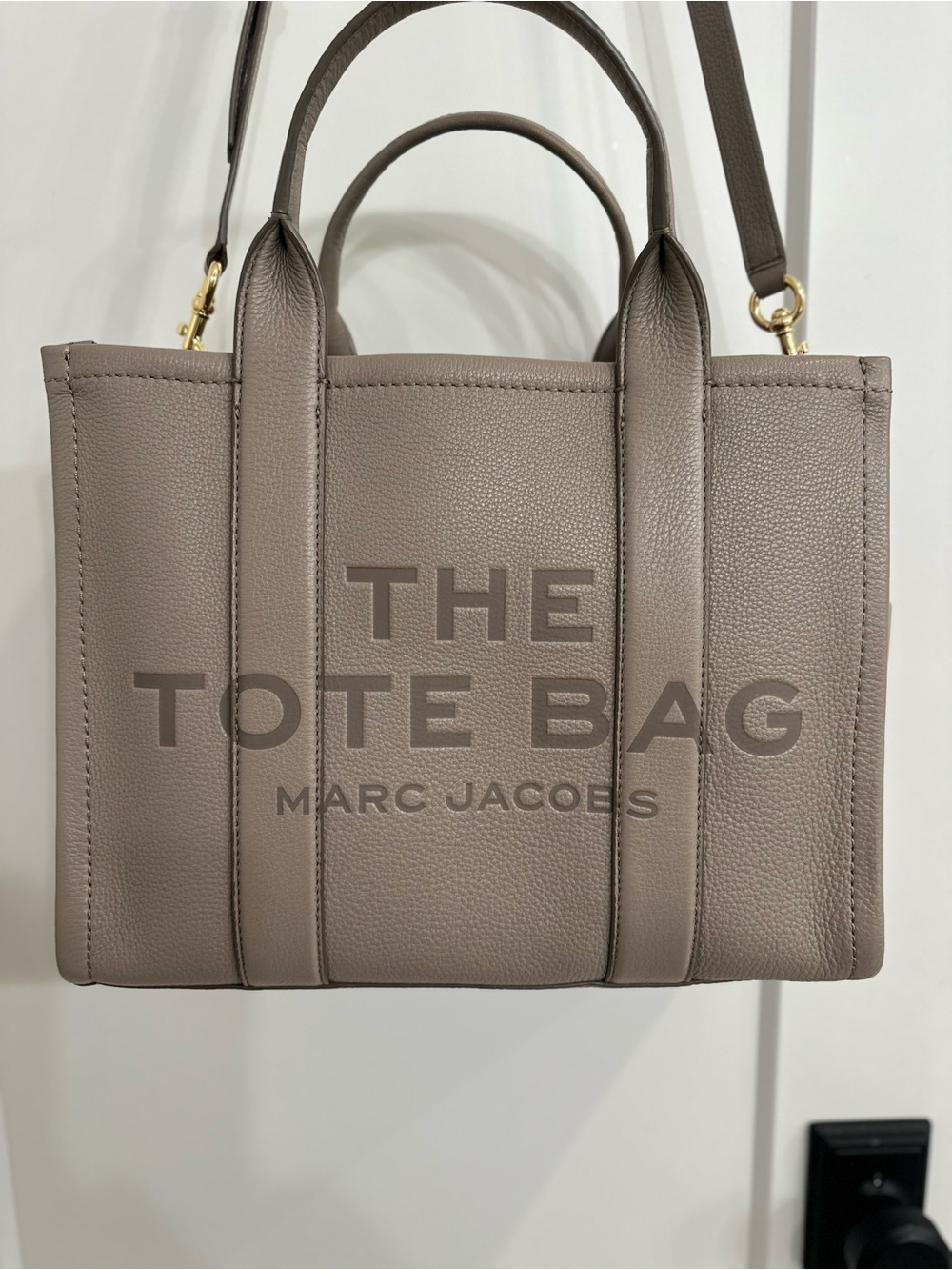 Marc Jacobs The Tote Bag in Taupe Gray